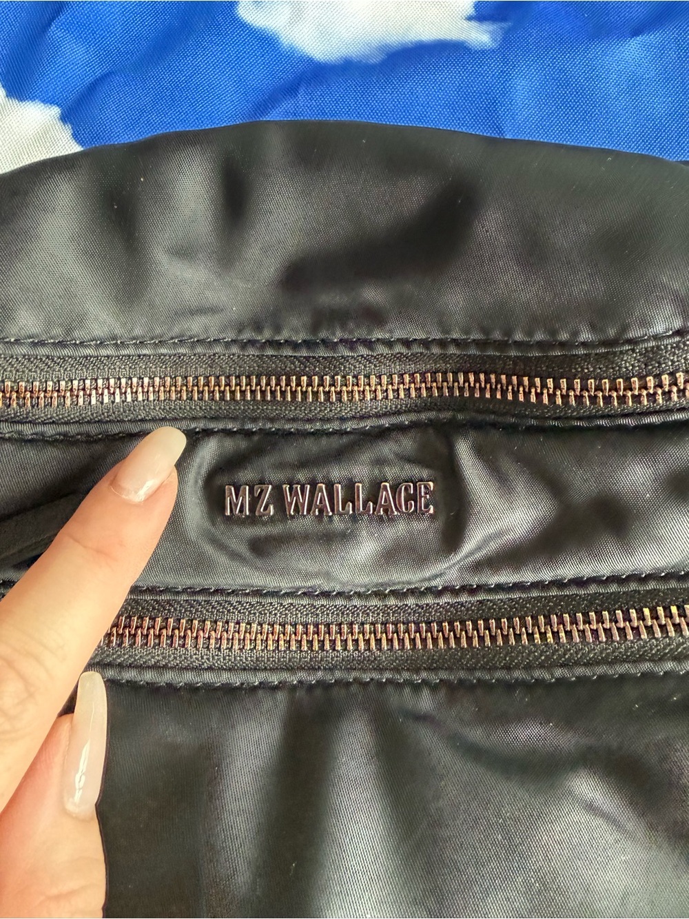MZ Wallace Bowery Sling in black - Picture 8 of 11